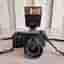 Vintage Canon T50 35mm SLR Kit + FD 35-70mm Lens + Speedlite 244T