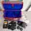 Vintage Canon T50 35mm SLR Kit + FD 35-70mm Lens + Speedlite 244T