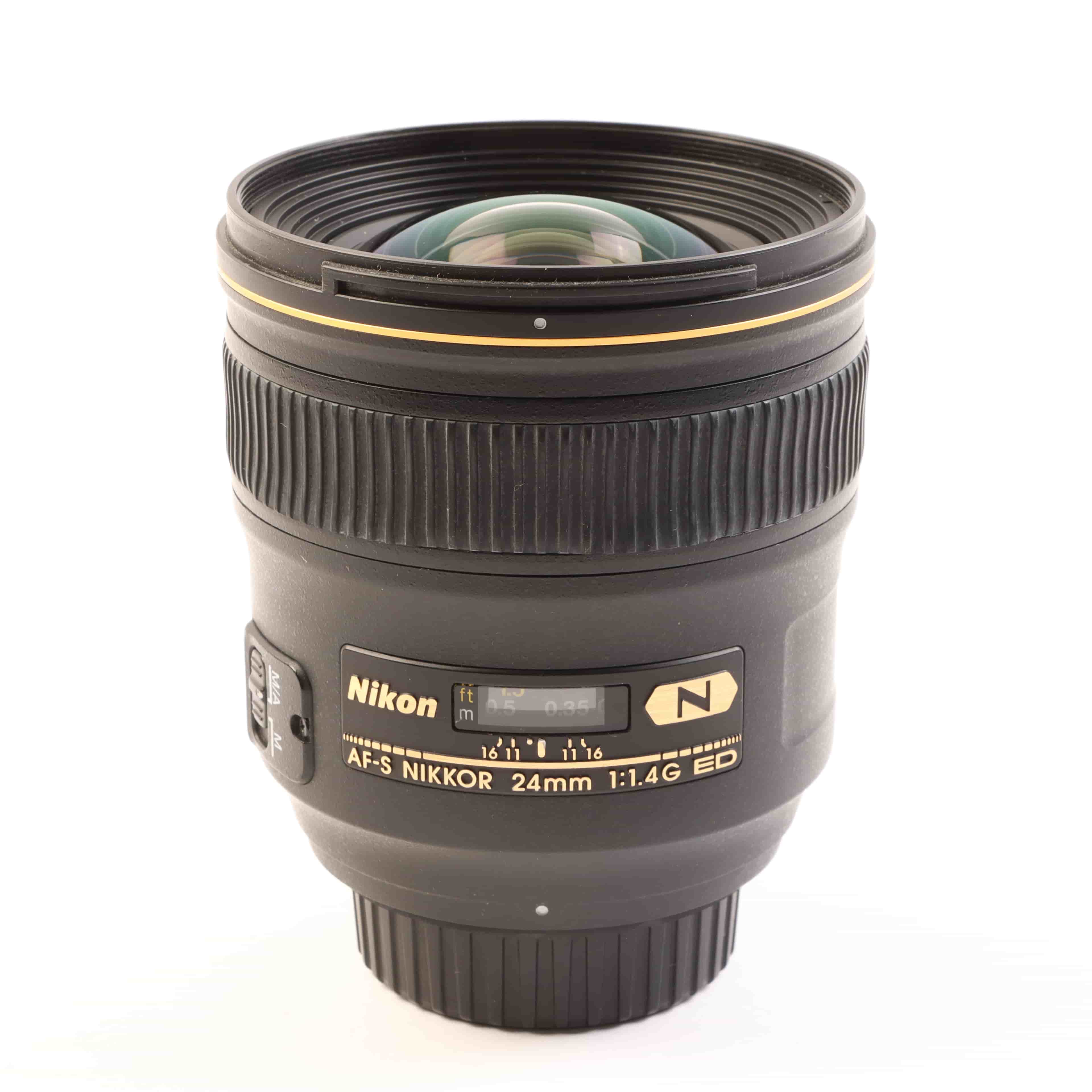 USED Nikon 24mm f1.4 G AF-S ED Lens