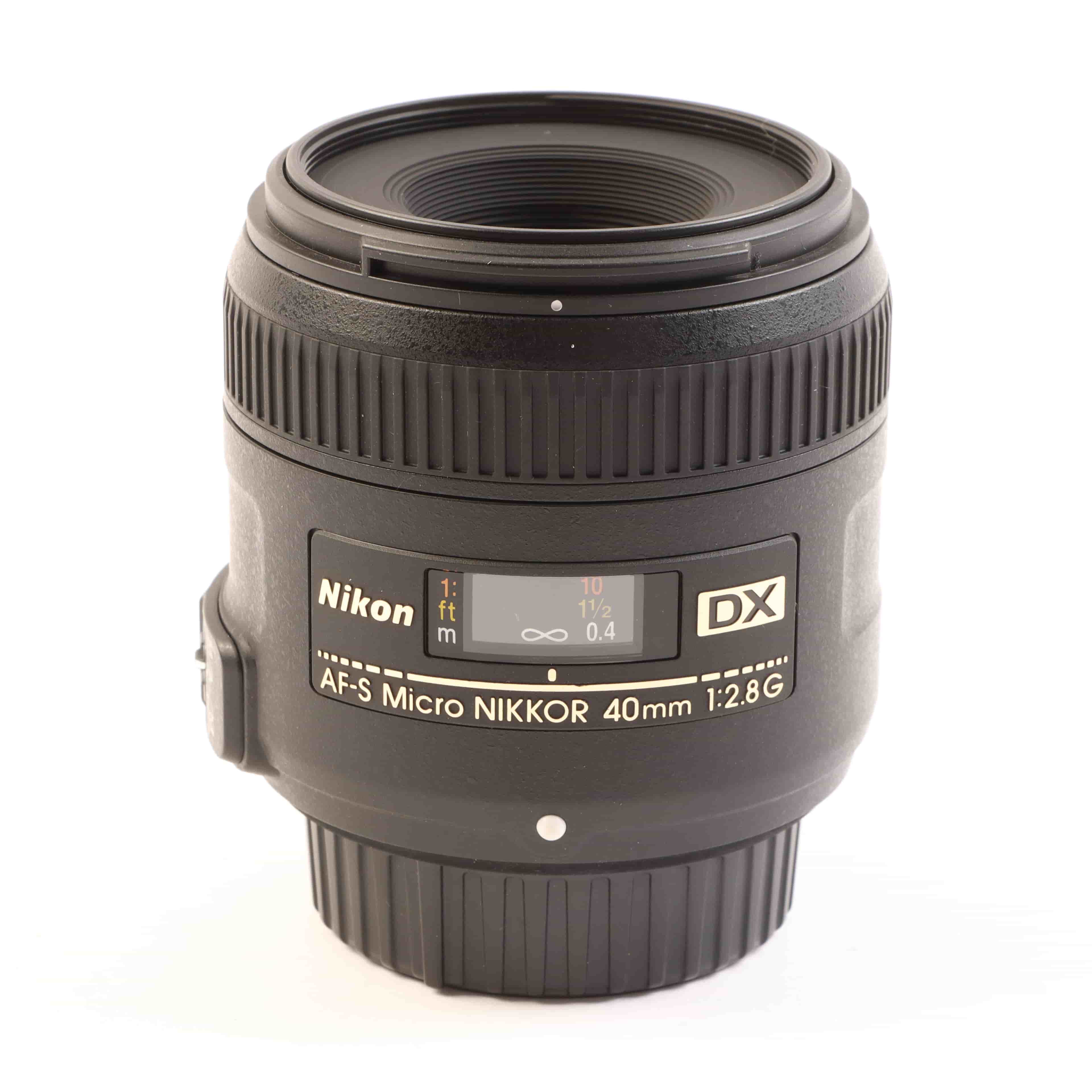 USED Nikon 40mm f2.8 G AF-S DX Micro Lens