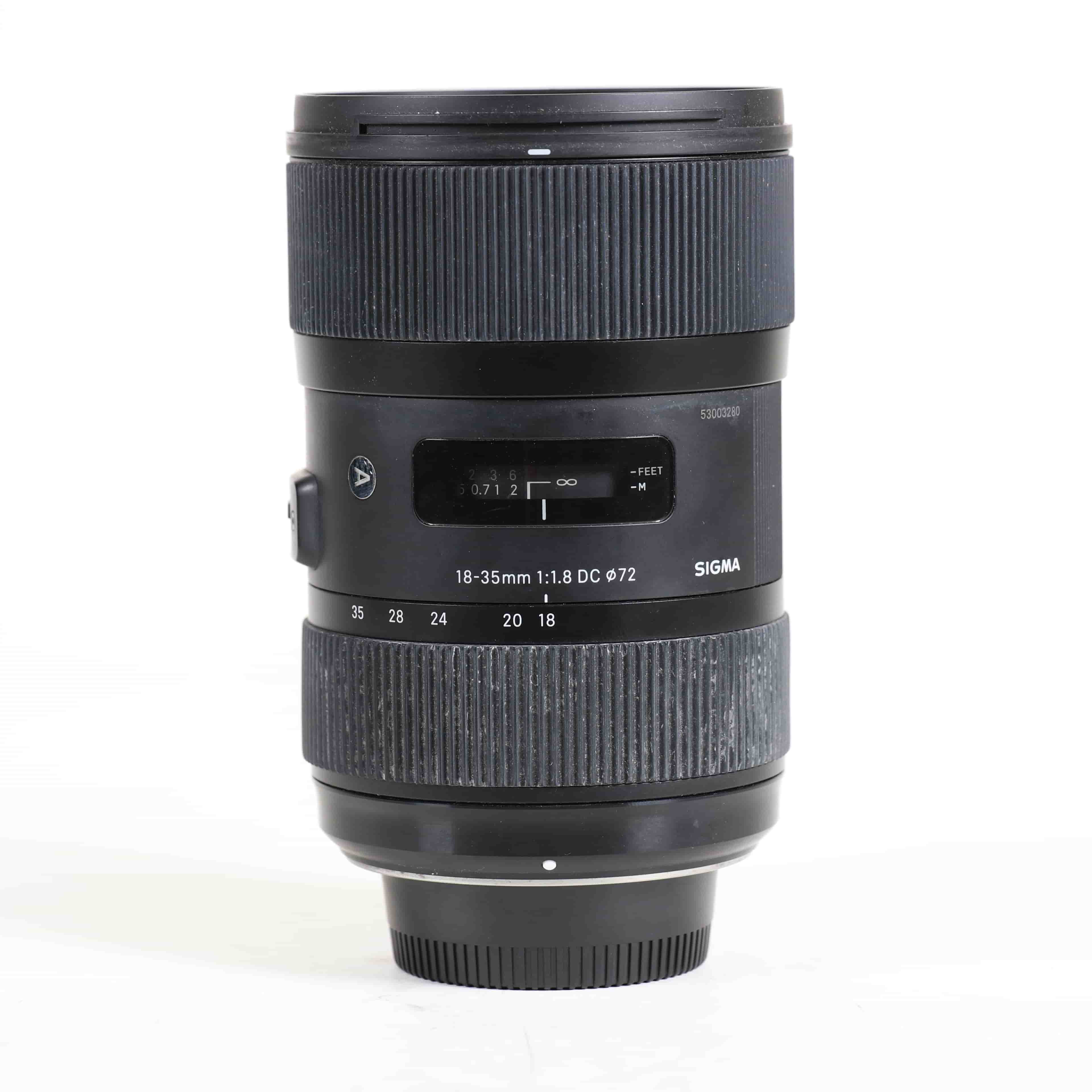 USED Sigma 18-35mm f1.8 DC HSM Art Lens for Nikon F