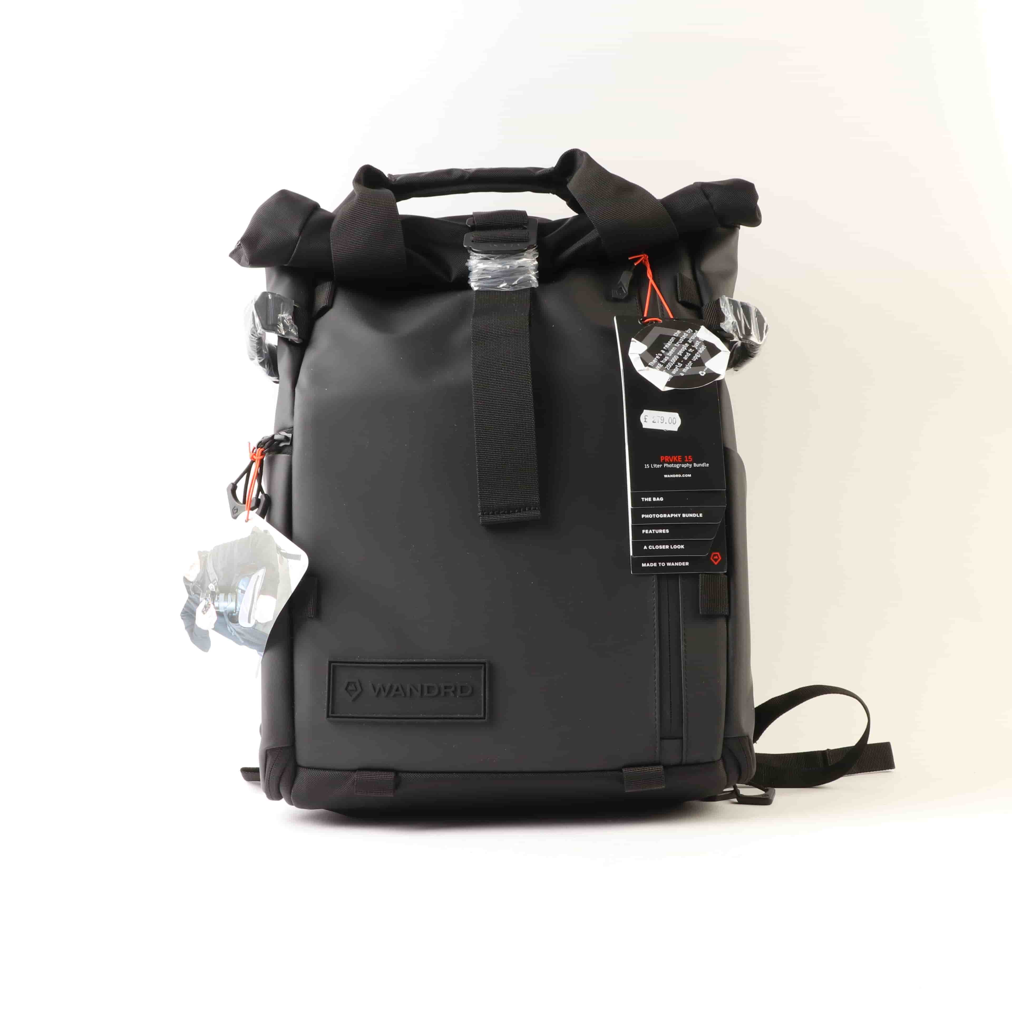 USED WANDRD PRVKE 15L Photography Bundle V4 - Black