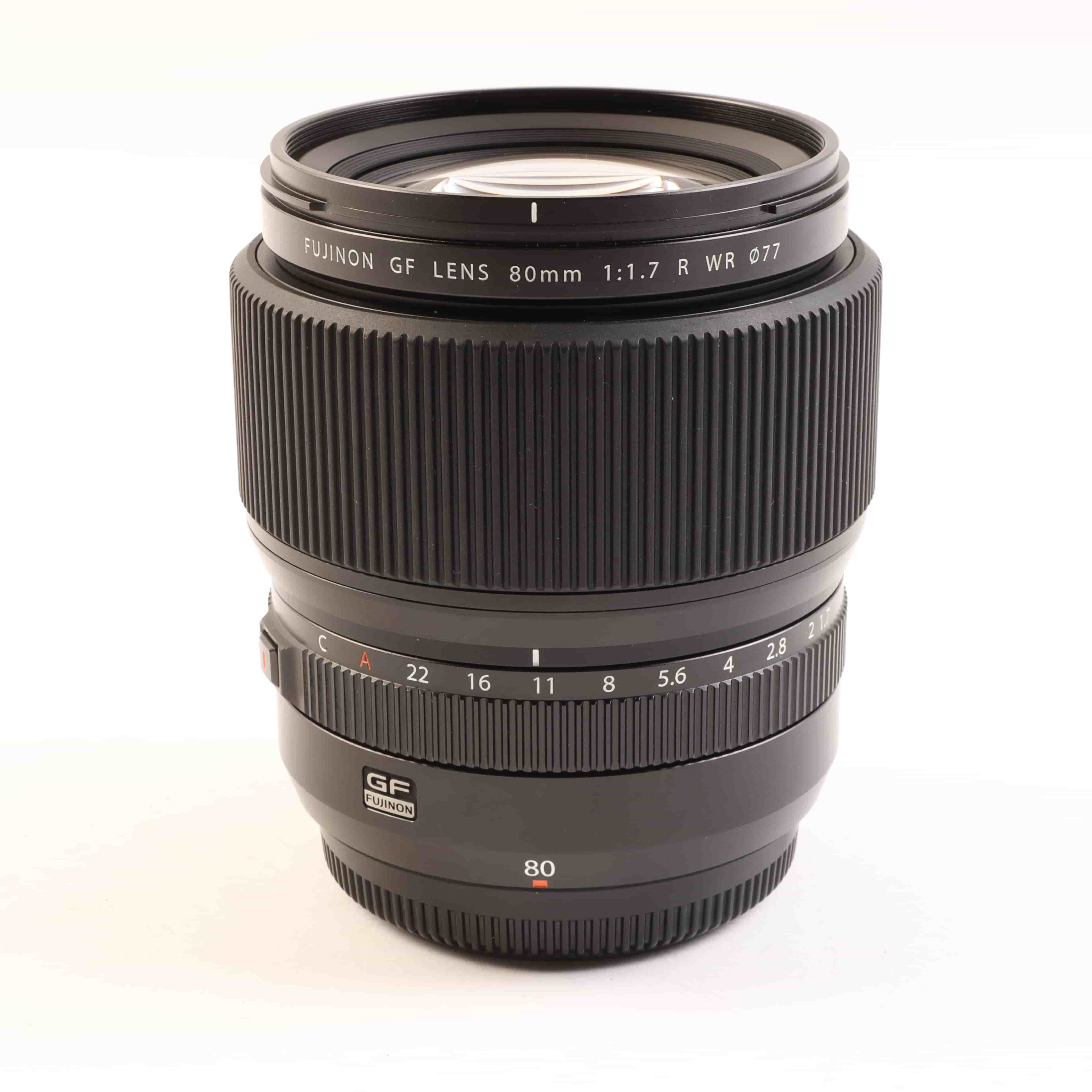 USED Fujifilm GF 80mm f1.7 R WR Lens