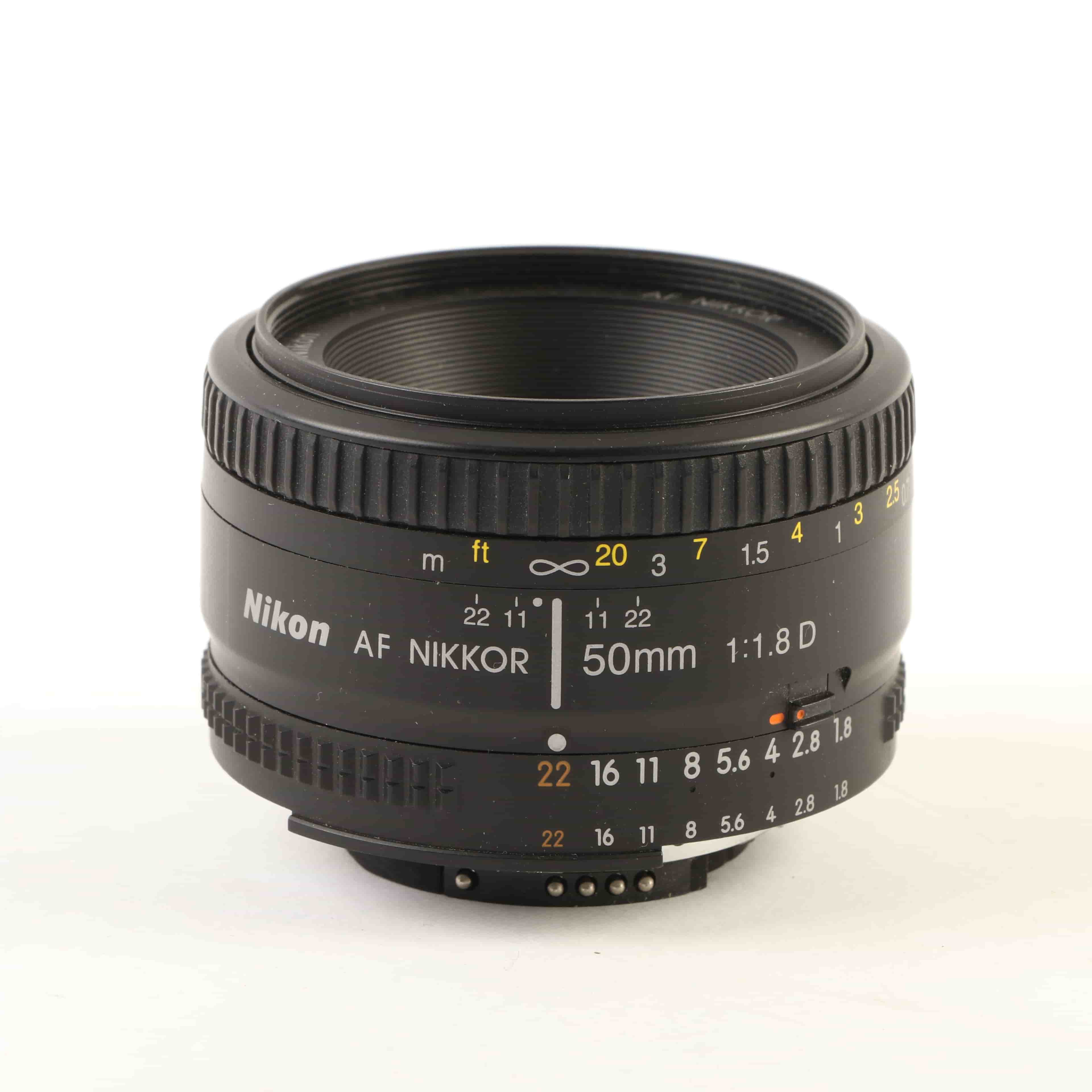 USED Nikon 50mm f1.8 D AF Lens