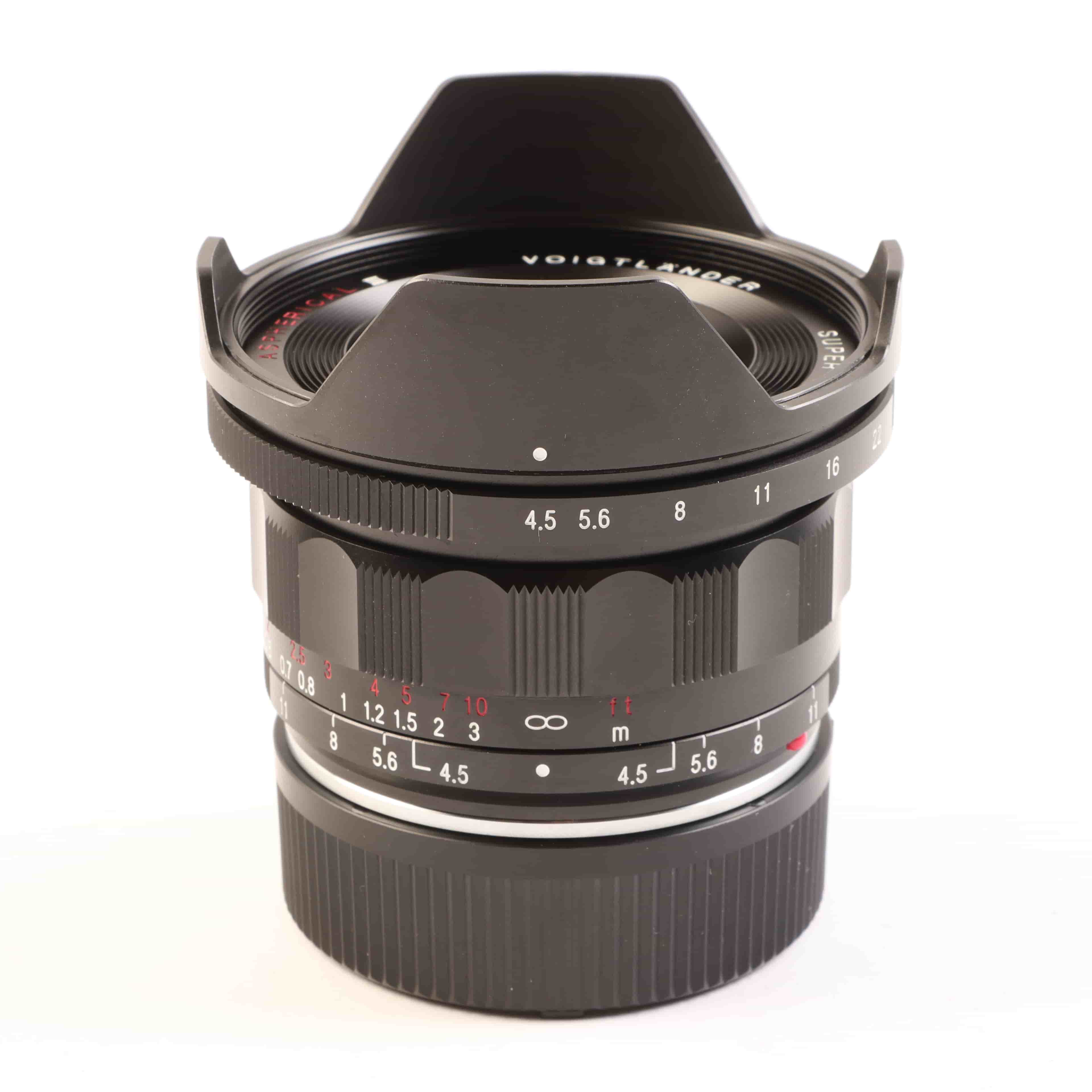 USED Voigtlander 15mm f4.5 III VM Mount Super-Wide-Heliar Lens for Leica M