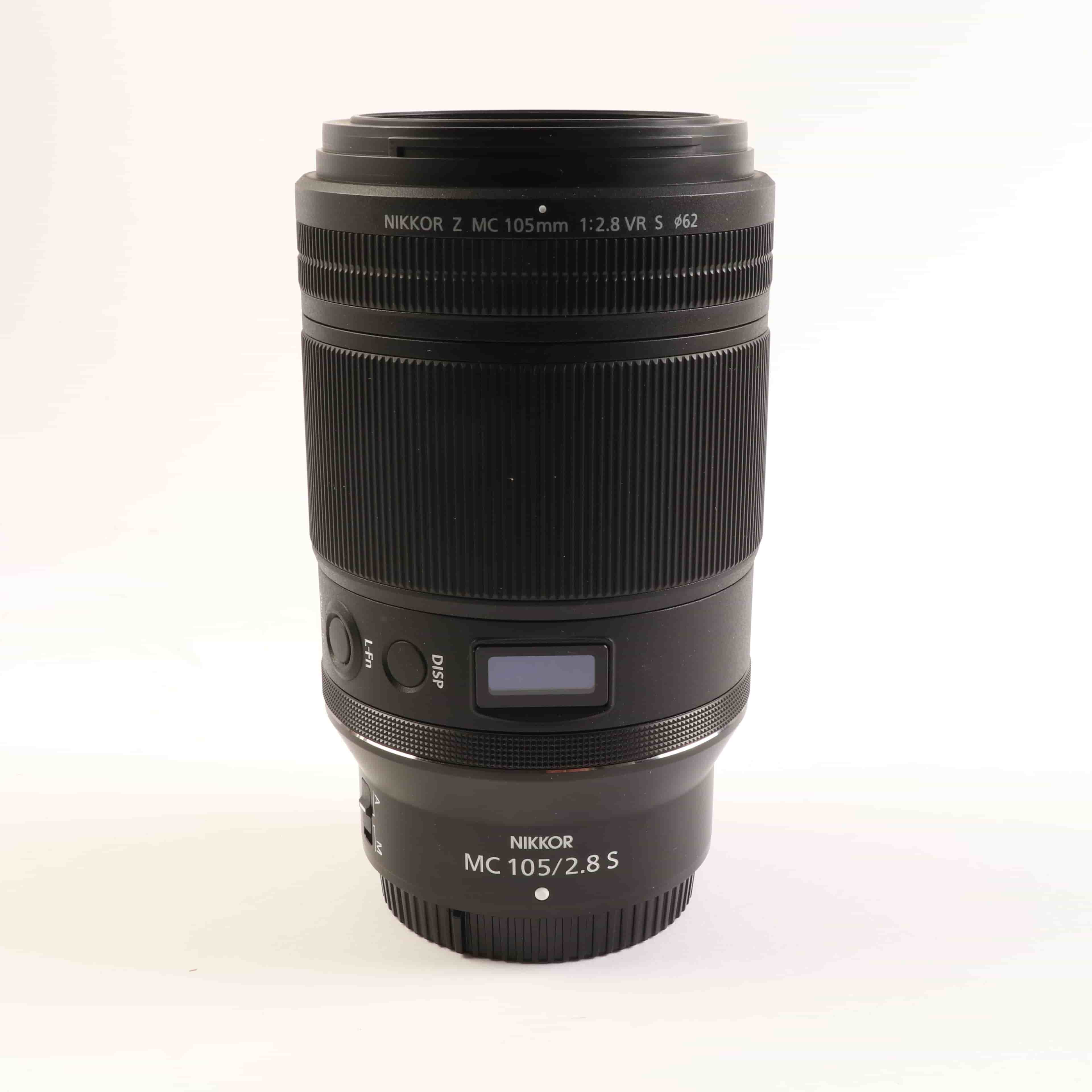 USED Nikon Z MC 105mm f2.8 VR S Lens