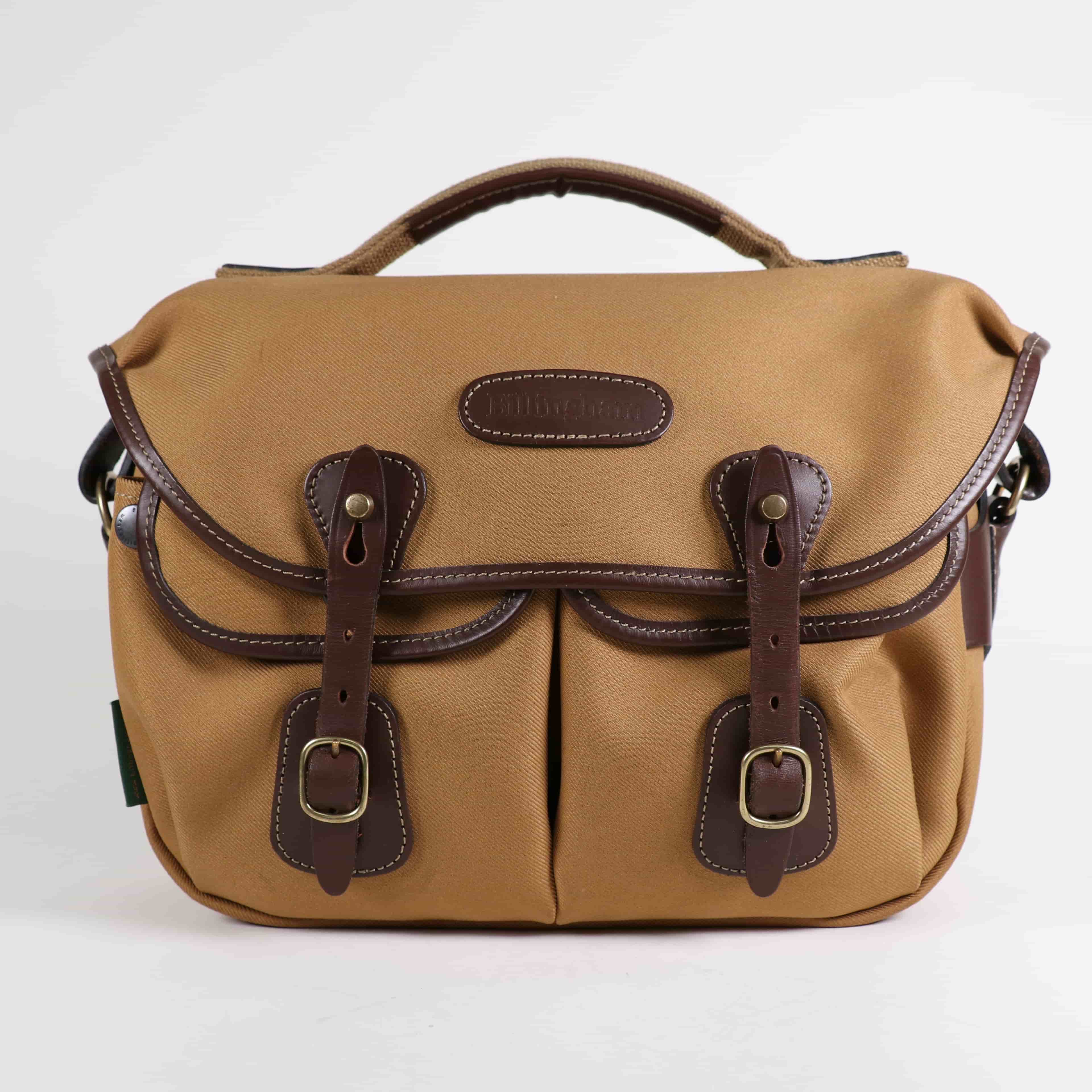 USED Billingham Hadley Small Pro - Khaki FibreNyte / Chocolate