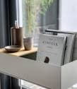 ferm living plant box light grey + bricka