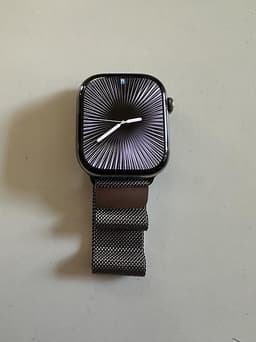 Apple Watch 10, 46 mm, titan natur,  gps* cell 2025