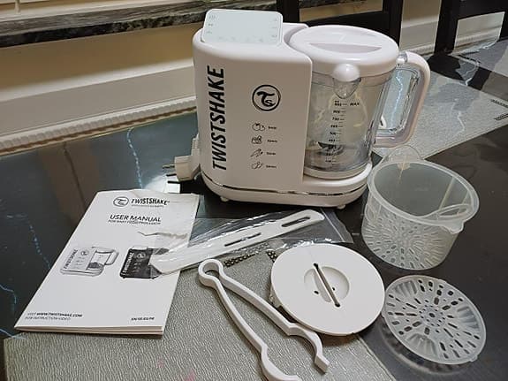 Twistshake 6in1 Baby Food Processor White