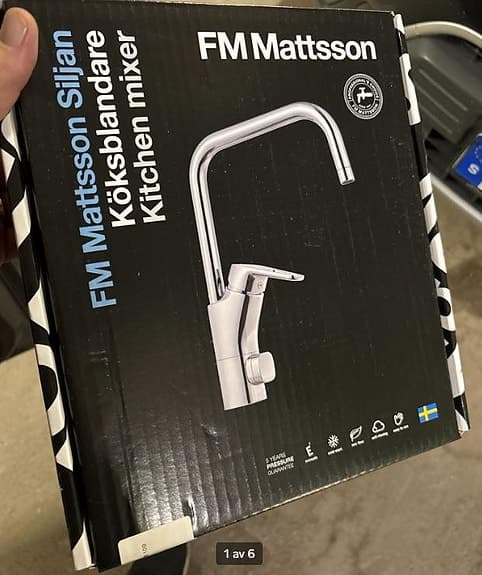 3 st Köksblandare FM Mattsson kök