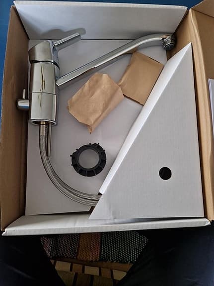 Köksblandare med diskmaskinavstängning  Mora