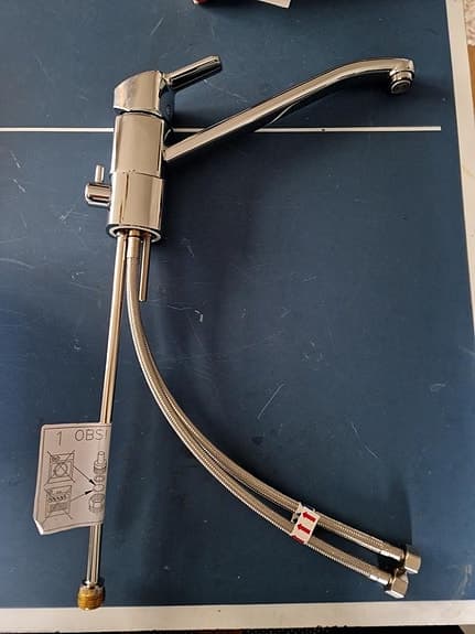 Köksblandare med diskmaskinavstängning  Mora