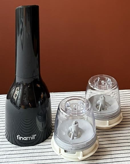 Finamill Batteridriven Kvarn  22,7 cm Midnight Black