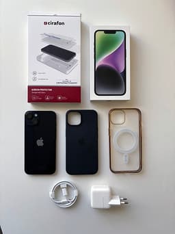 iPhone 14 - 128GB - perfect condition + case and protector