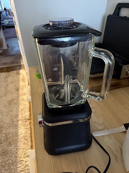 Select blender 1,6 L matt svart/klar