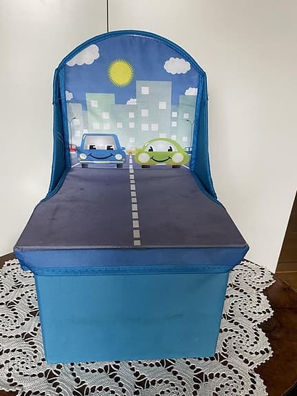 Barnpall och förvaringslåda hopfällbar