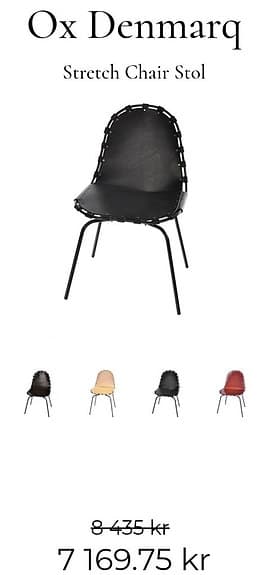 Ox Denmarkq Strech läderstol