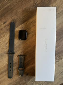 Apple Watch Series 7 45mm Midnatt i toppskick