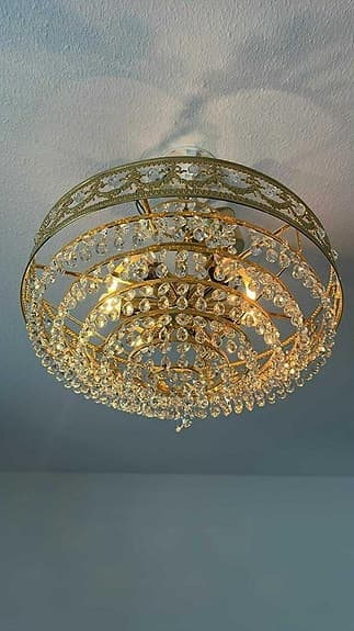 Exklusiv kristallplafond – lyxig och tidlös design