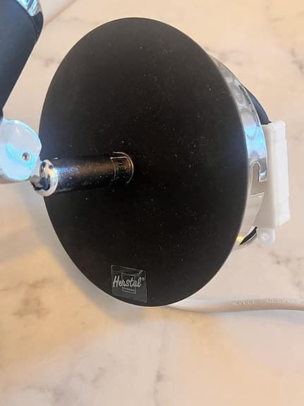 Vägg / Sänglampa svart Herstal