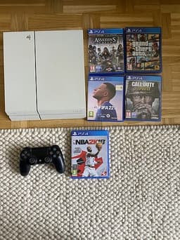 Playstation 4 med spel