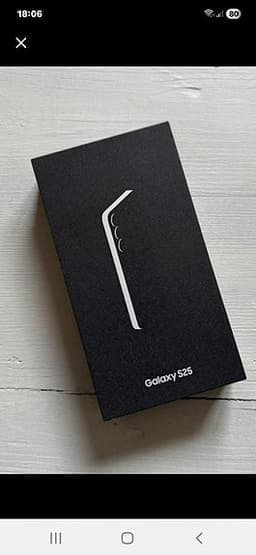 Oöppnad Samsung s25 128g Ljusblå