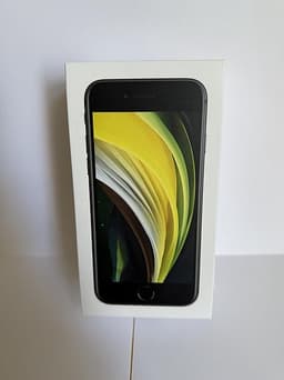 IPhone SE 64GB, svart