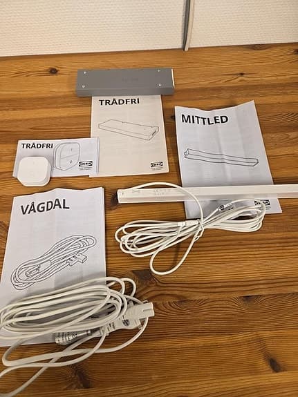 IKEA Mittled bänkbelysningsset 40 cm