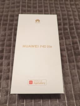 Huawei P40 lite 128GB 6GB RAM svart dubbla sim o olåst