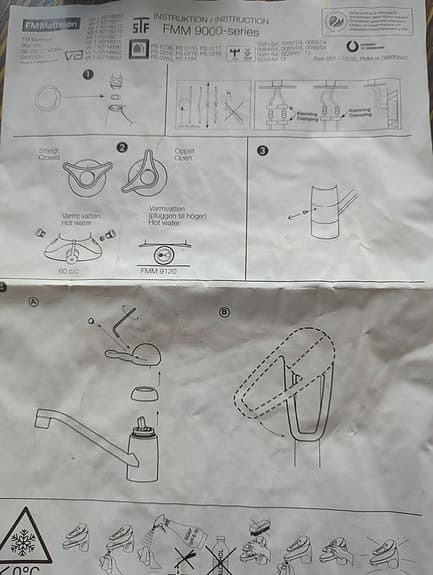 köksblandare fm mattsson