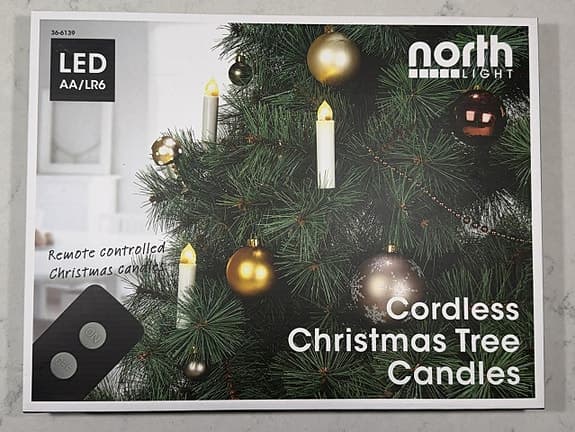 Julgransbelysning trådlös m fjärr