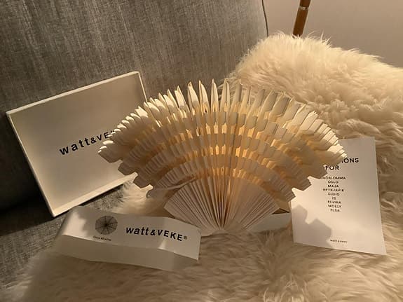 Julstjärna ”Watt & Veke”  Elvira 45 White