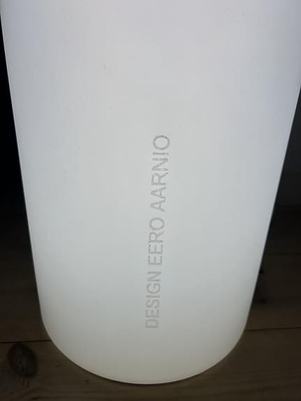origo lampa designern Eero Aarnio