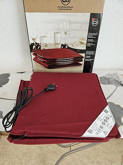 Elektrisk Tallriksvärmare (för 4st)