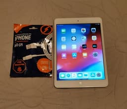 Ipad Mini 2. Vit, silver färg.