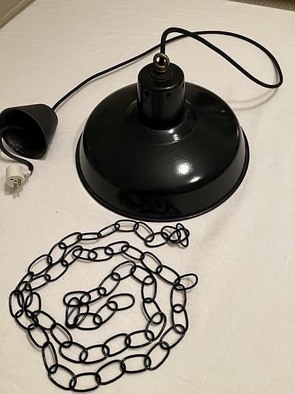 Fransk industrilampa