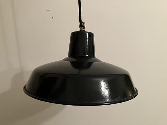 Fransk industrilampa