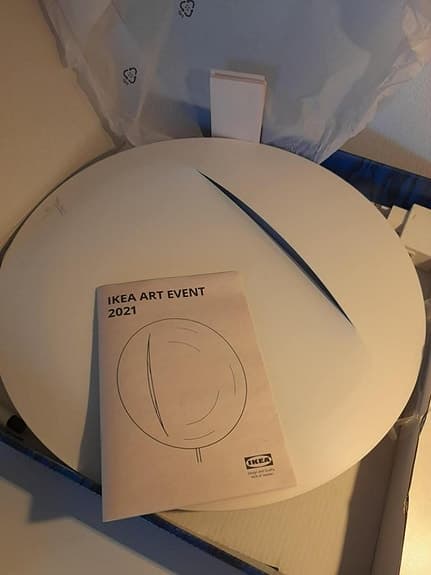 Designlampa från IKEA ART EVENT 2021 — helt ny