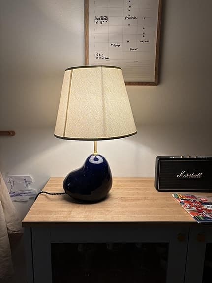 lampfot med skärm Ferm Living