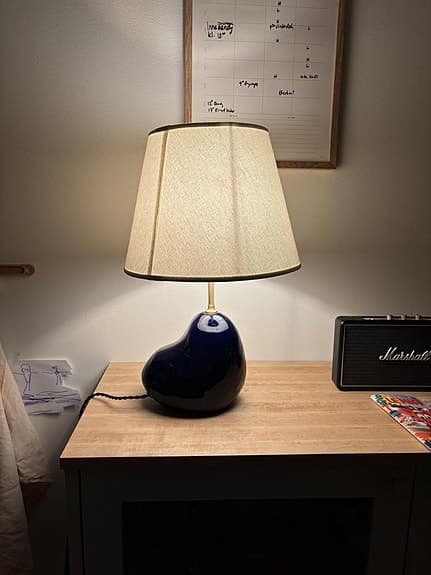 lampfot med skärm Ferm Living