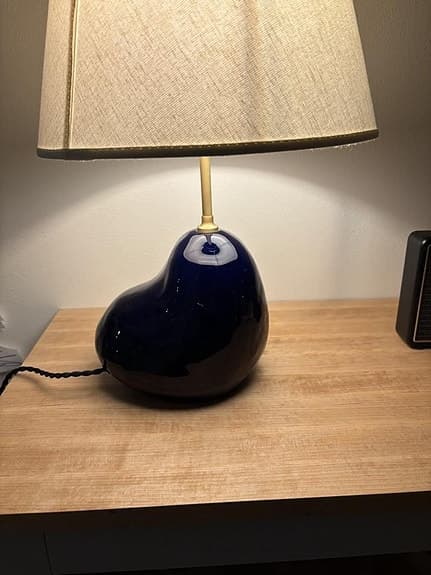 lampfot med skärm Ferm Living