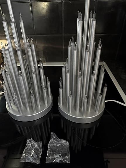 Markslöjd adventsljusstakar