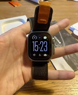 Apple Watch Ultra + Trail Loop Band