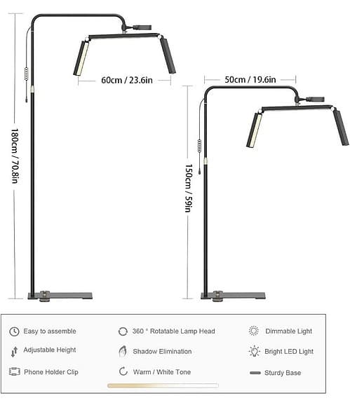 Golvlampa ledbelysning
