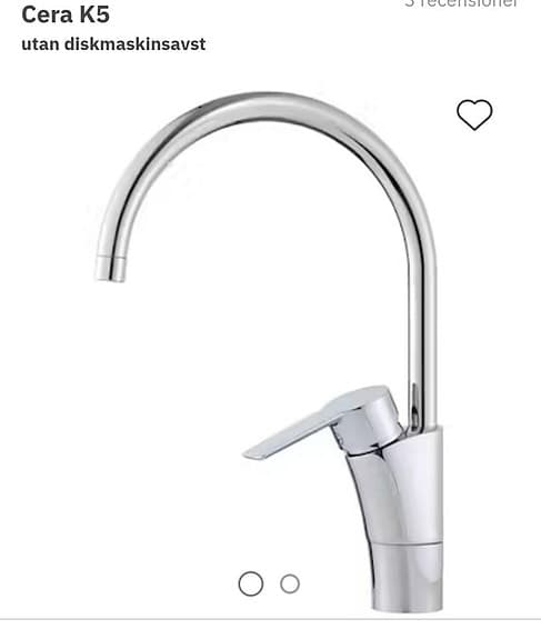 Mora köksblandare Cera K5