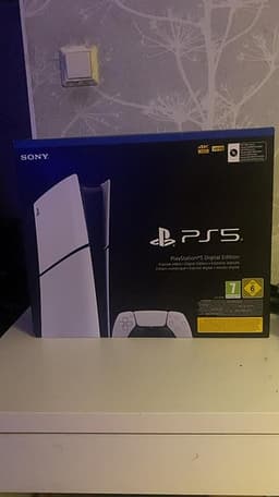 Playstation 5 Slim Digital Edition - Orörd.