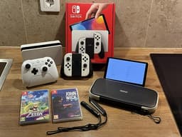 Nintendo Switch OLED + Spel och Tillbehör