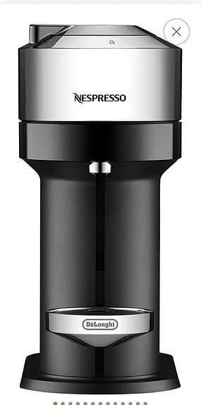 kaffemaskin nespresso vertu next chrome