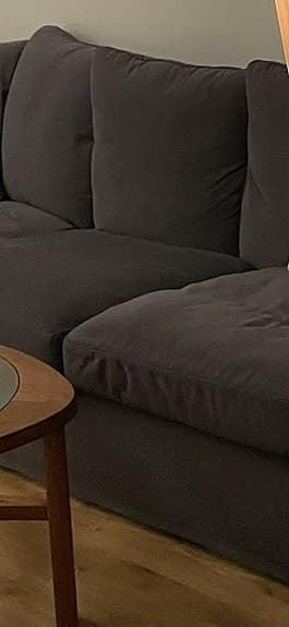 Grönlid 3-sits soffa - grå klädsel